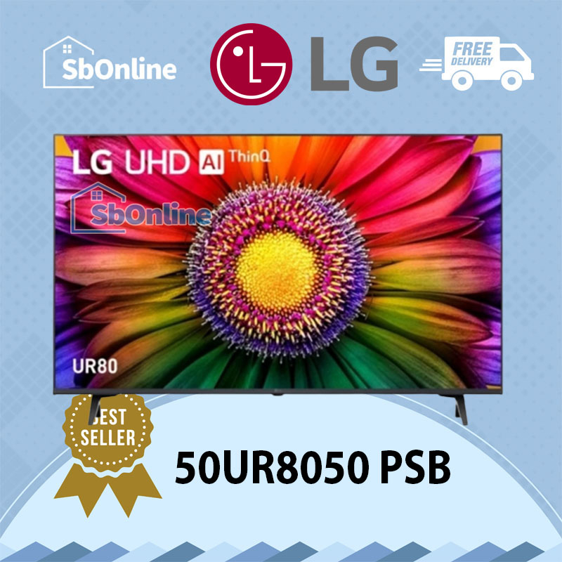 TV LG 50UR8050 SMART TV 50 INCH 4K UHD LED 50UR8050PSB 50UR8050