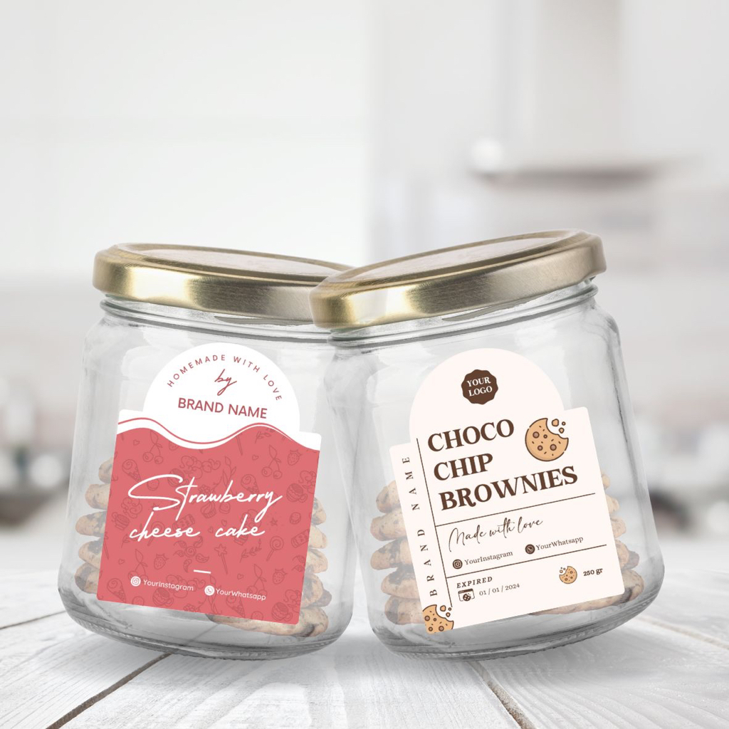 

[PER PACK] STICKER KUE KERING / STICKER COOKIES / STICKER TOPLES