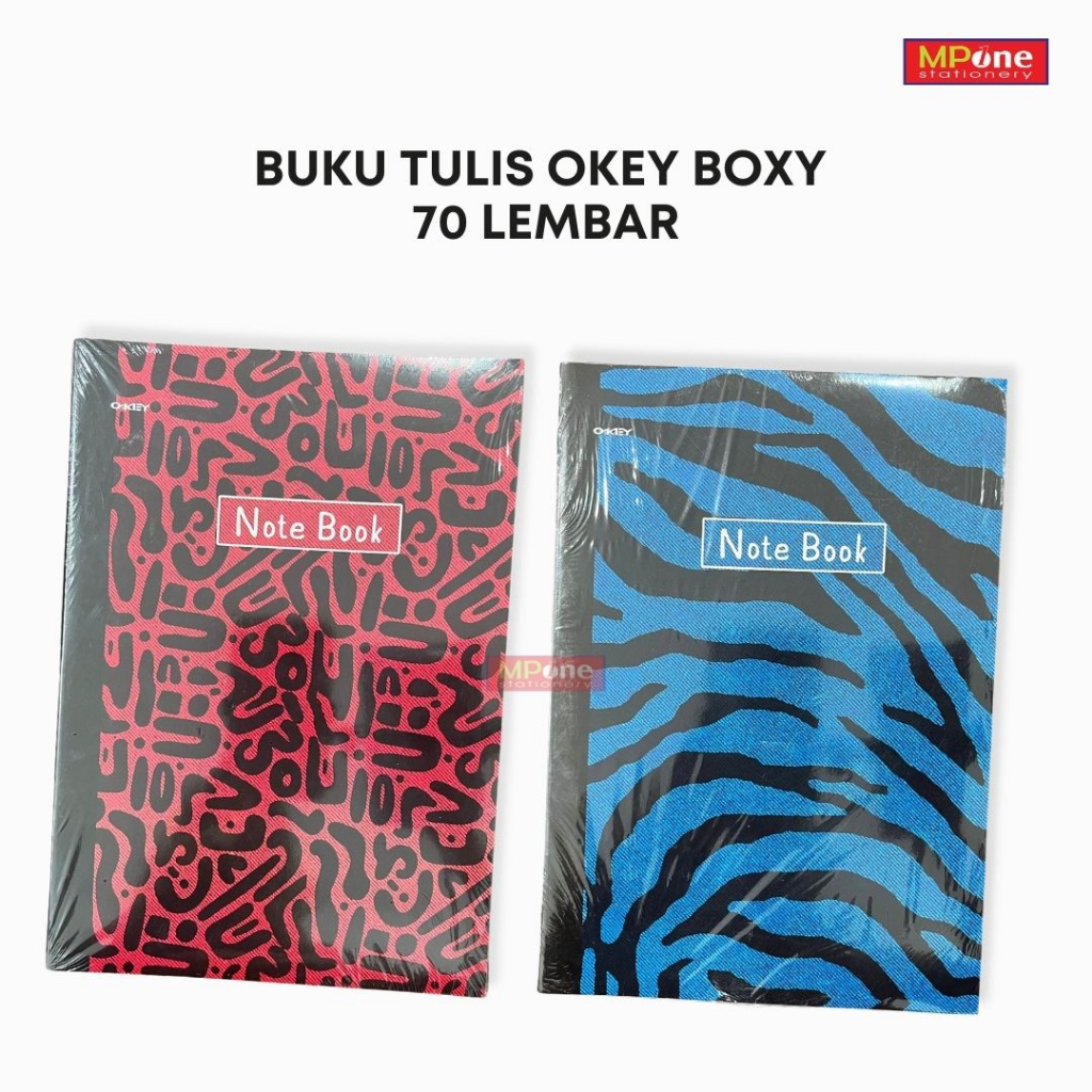 

(1 PACK ISI 5) Okey Boxy 70 Lembar / Buku Tulis Okey Boxy 70 Lembar / Okey Boxy 70 Lembar