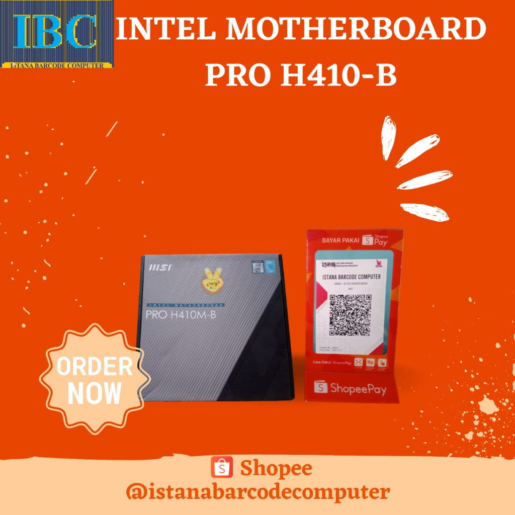 INTEL MOTHERBOARD PRO H410M-B