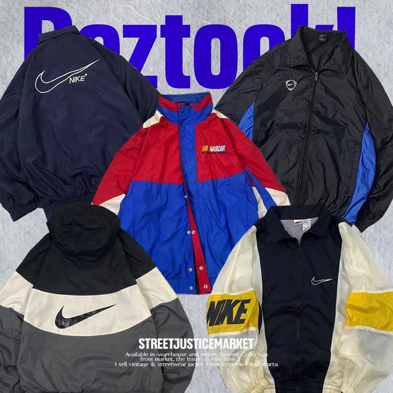 WINBREAKER | COLORBLOCK | NIKE | BASEBALL | JACKET VINTAGE