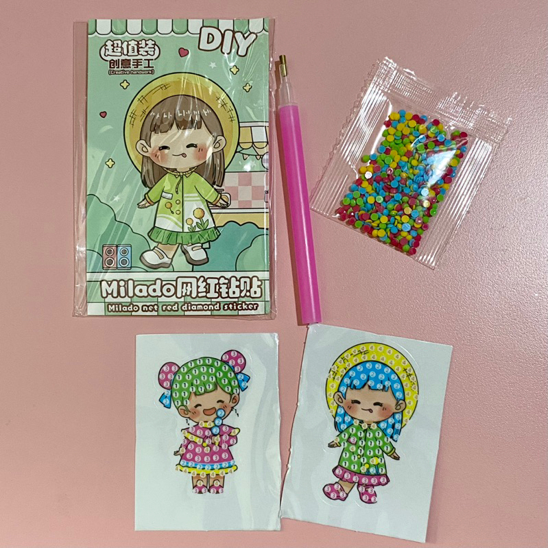 

Sticker Diamond Ecer 1pc Stiker Manik Lucu Murah