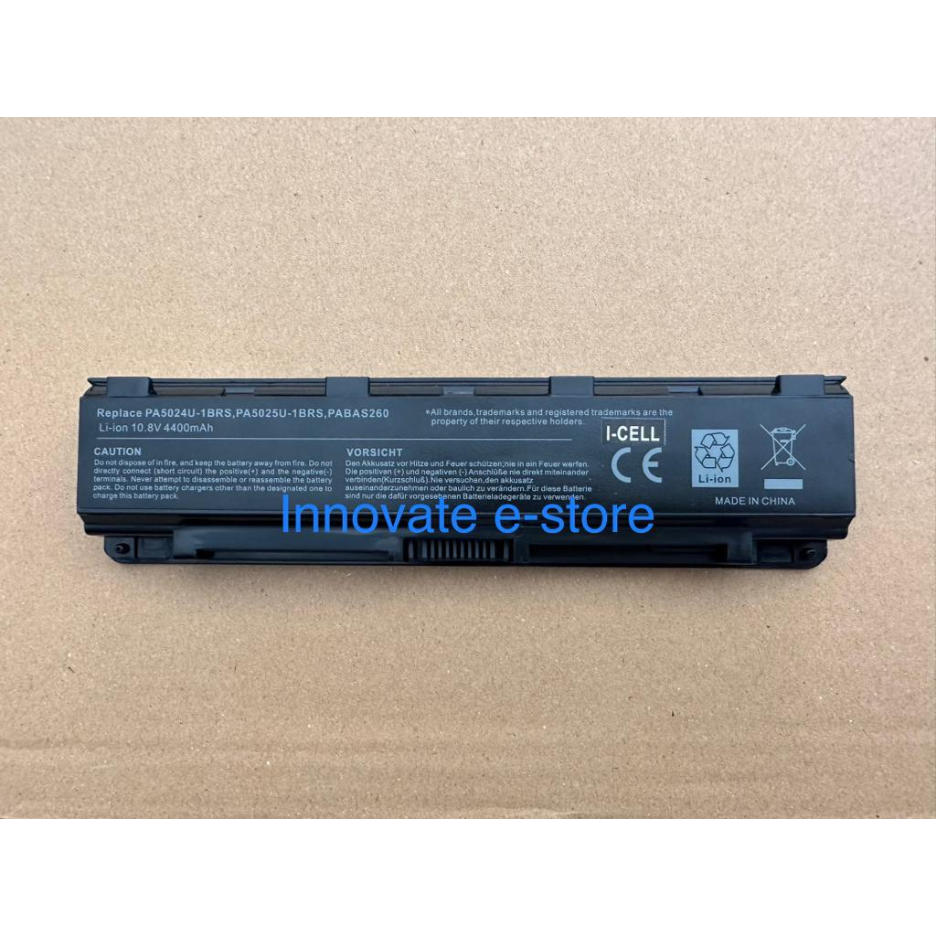Baterai batre toshiba C80 C800D C840 C845 C850 C840D PA5024 I-CELL