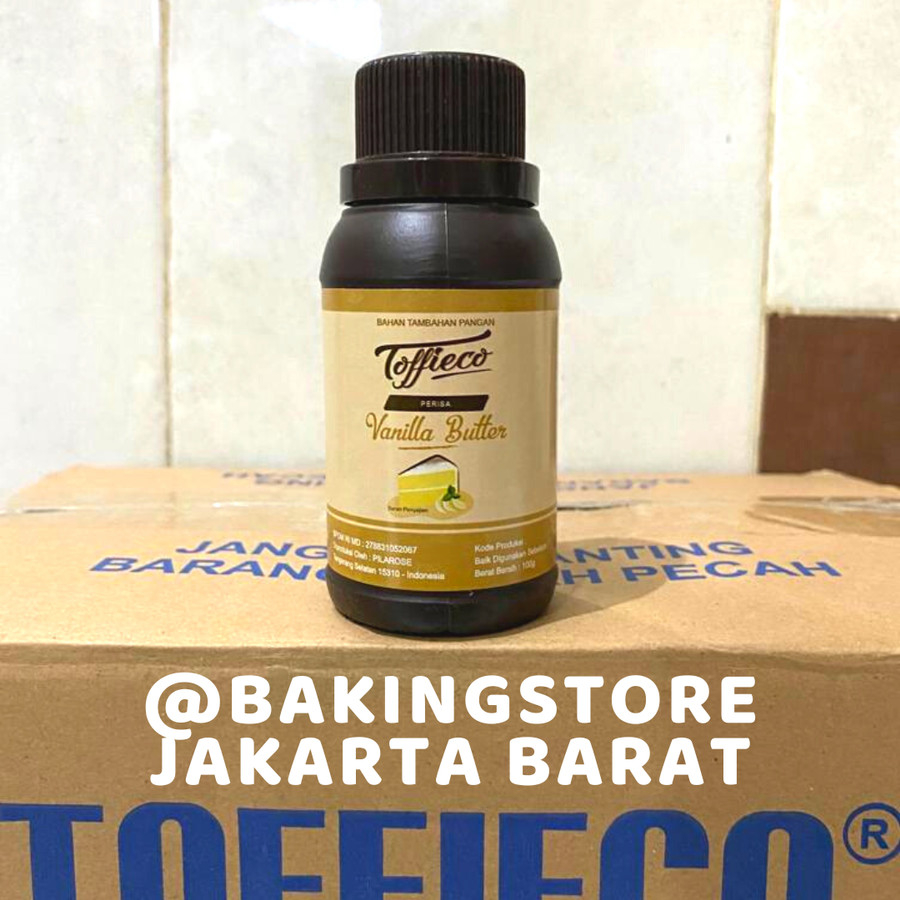 

Toffieco Pasta Vanilla Butter 100 Gr | Perisa Vanila Butter