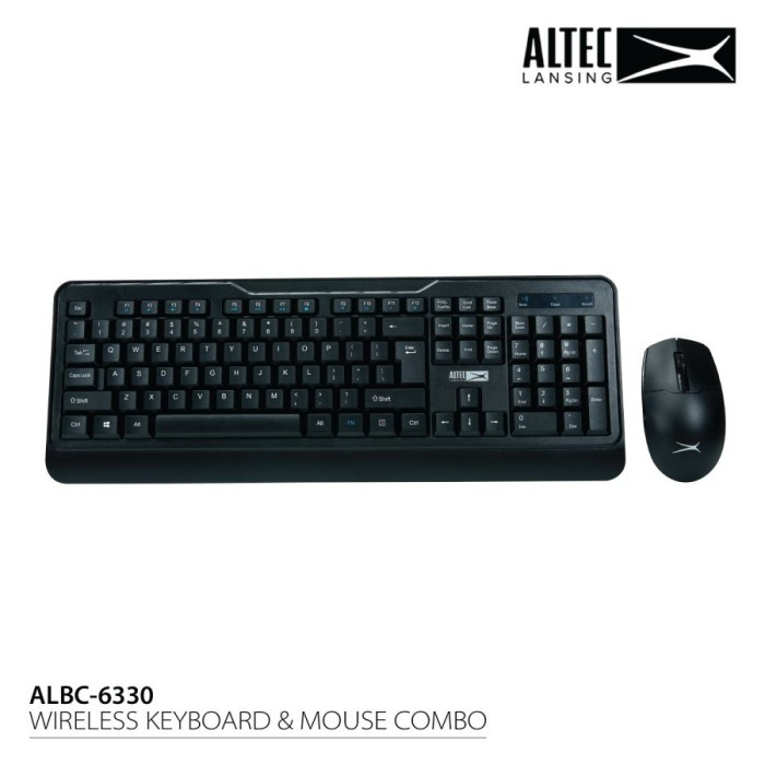 Altec Lansing Keyboard + mouse combo Wireless ALBC6330