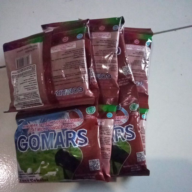 

DA Gomars Susu Kambing Etawa Sachet 1 Pack 8 Saset