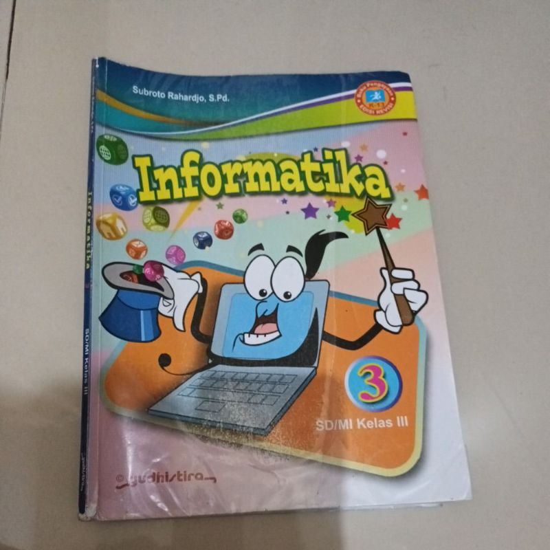Informatika SD kelas 3 Yudhistira