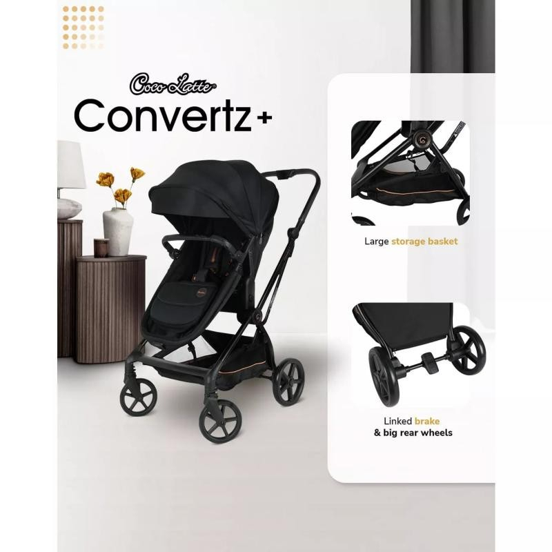 Stroller Reversible Cocolatte Convertz / Convertz+ / Convertz 2.0/ Kereta Dorong Bayi 2 arah