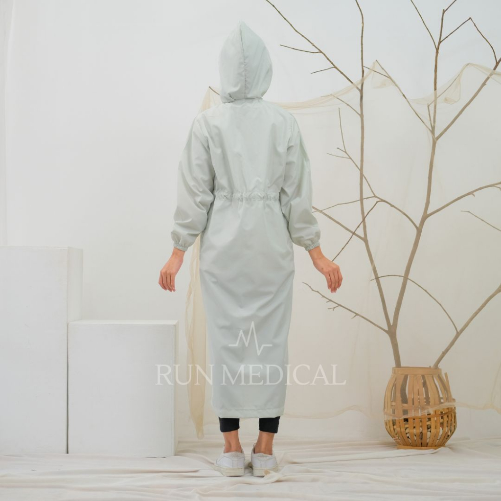 AZO1 APD GOWN SURGICAL / GOWN HOODIE KERUT / GOWN SURGICAL WATERPROOF / GOWN APD / GOWN
