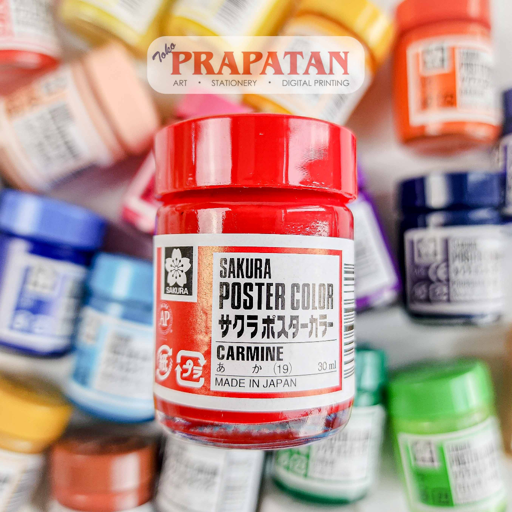 

Mi Sakura Poster Color 30ml Warna Standar Opaque