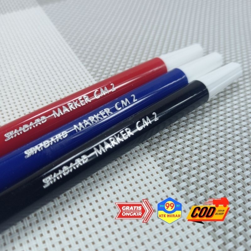 PTM-SPIDOL Marker isi 12/Spidol Hitam/Spidol Merah/Spidol Biru/Spidol Kecil