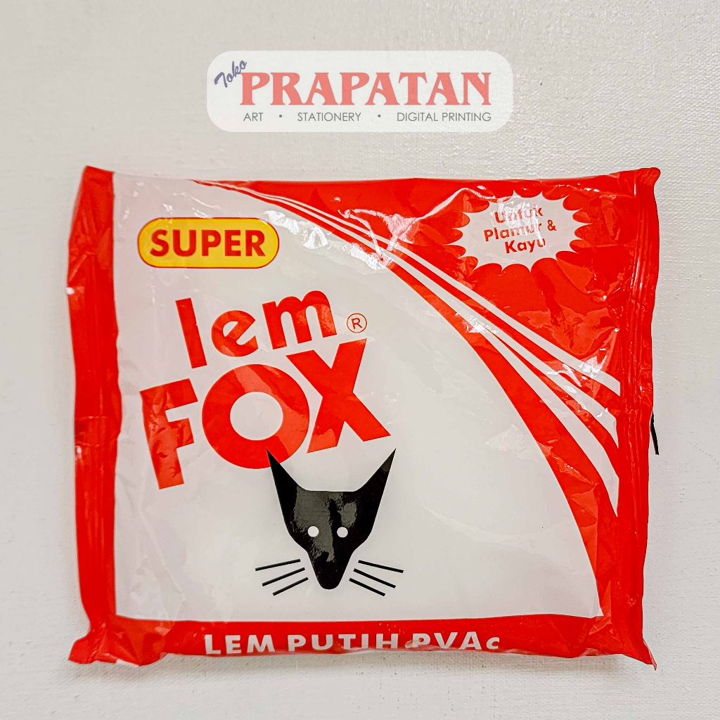 

Lem Fox Putih 350g Super REFILL | White Adhesive Glue | Lem Cair