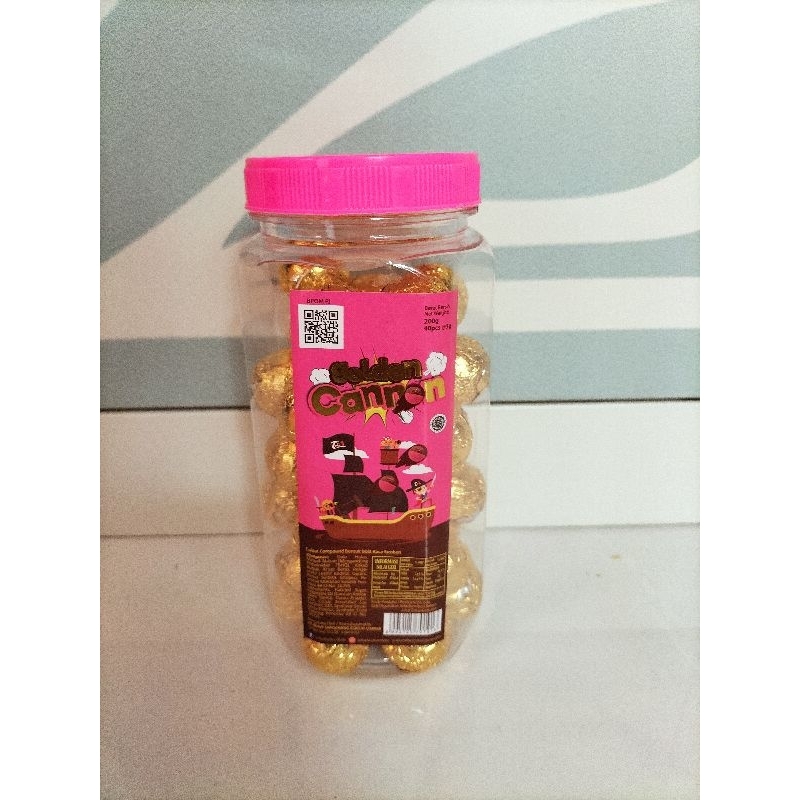 

coklat bola emas, Golden Ball