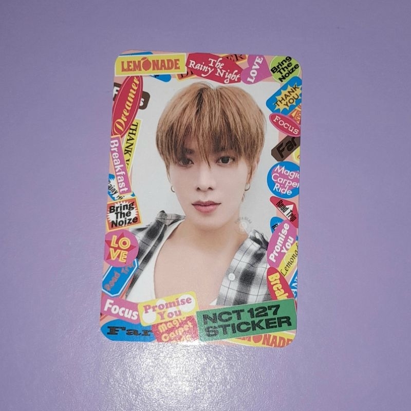 [READ DESK] PC YUTA MUMO POB STICKER 2ND AROUND