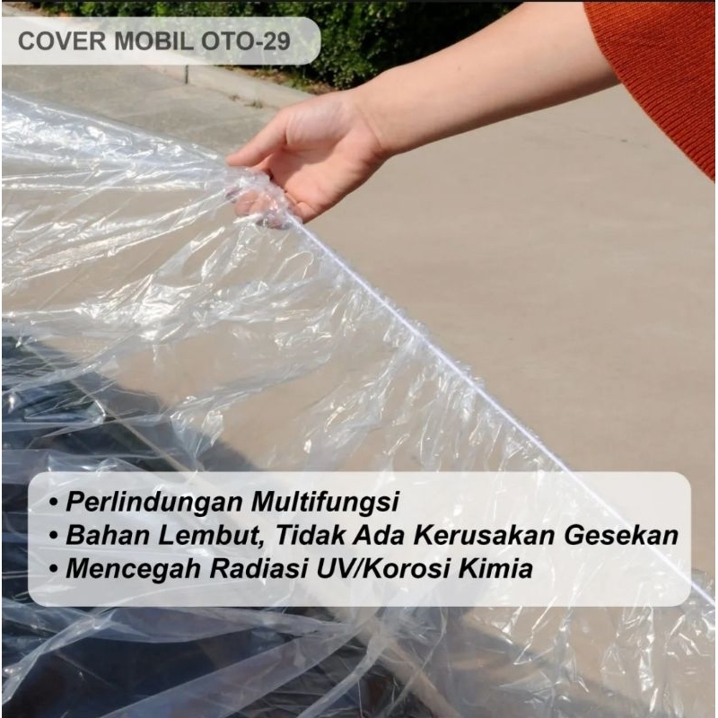Cover Selimut Mobil Plastik Premium Tranparan Tembus Pandang Polos Avanza Xenia Rush Terios Xpander Livina Ertiga Innova Pajerosport Jenis Mobil Sesuaikan Ukuran