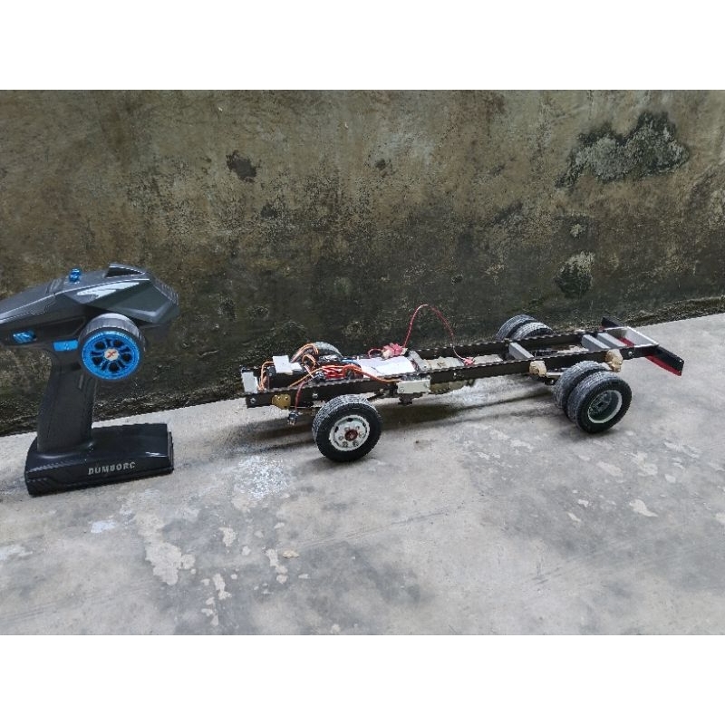 sasis RC truk canter/giga skala 12