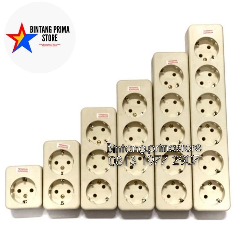 Stop Kontak 5 Lubang Uticon