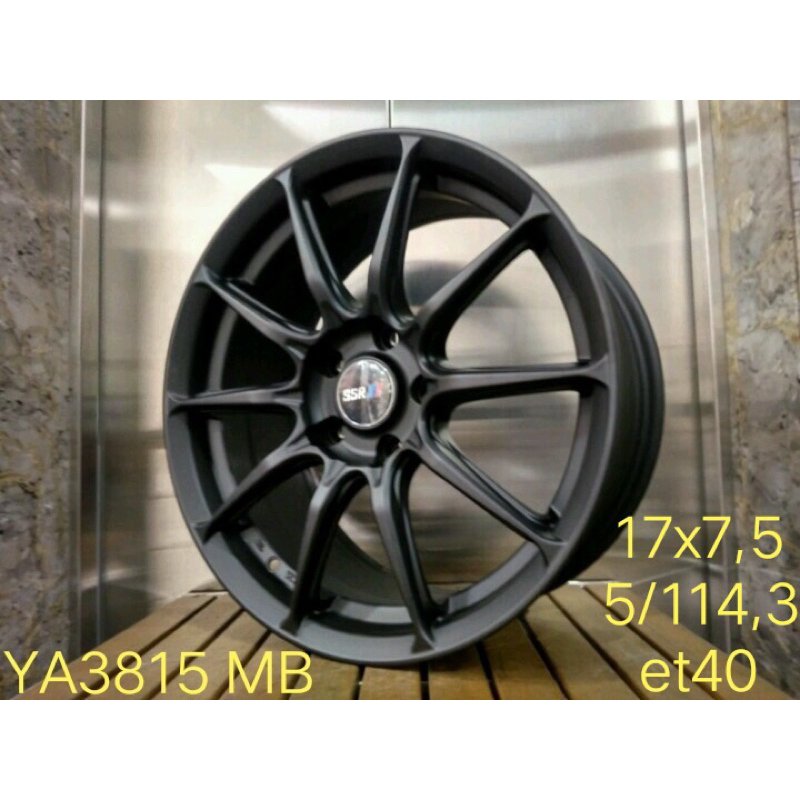 VELG RACING R17 SSR PCD 5x114