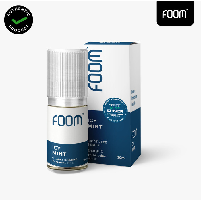 FOOM ICY MINT 30ML MINT SHIVER 30MG