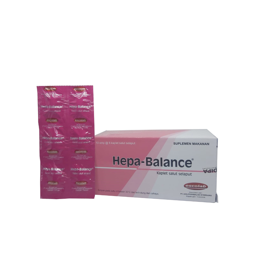 Hepa Balance 6 Tablet / Hepabalance Per Strip / Membantu Memelihara Kesehatan Fungsi Hati
