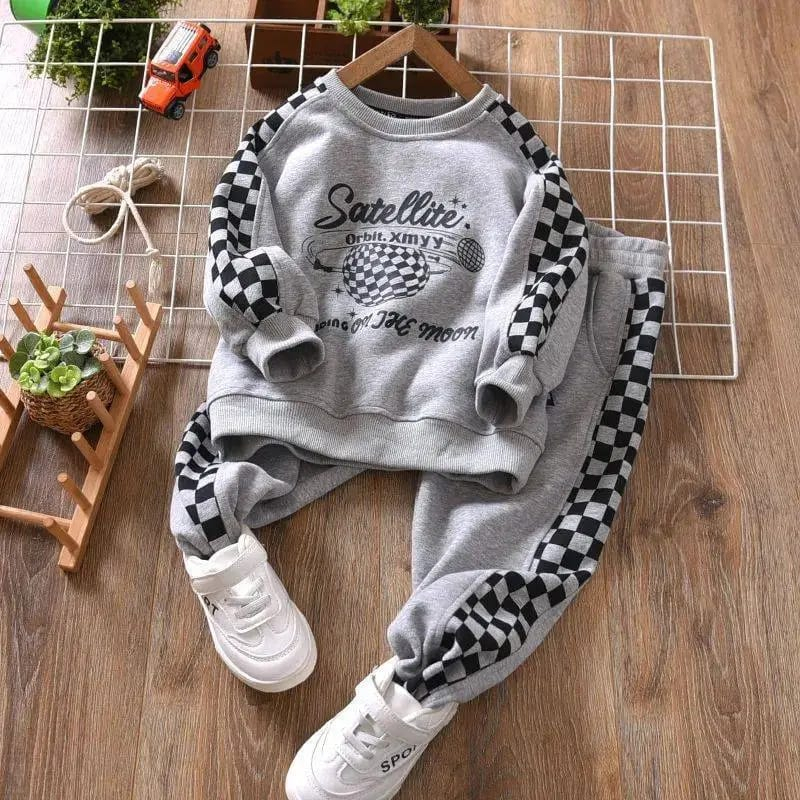 SETELAN ANAK LAKI LAKI/ PEREMPUAN SWEATER ANAK HOODIE 1-5 TAHUN