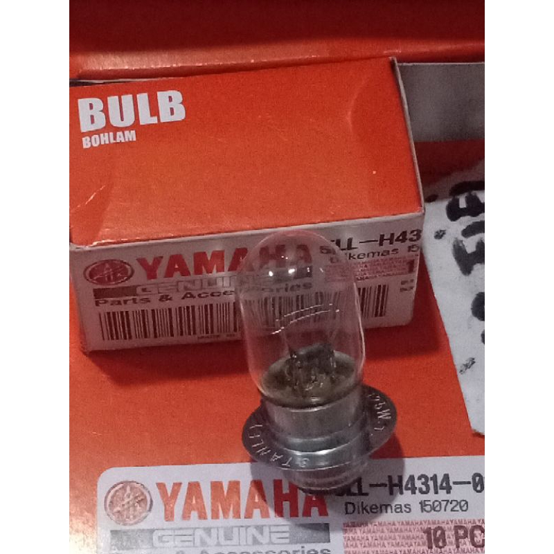 bohlam depan Yamaha kaki 1 Stanley 12v-25w/25w