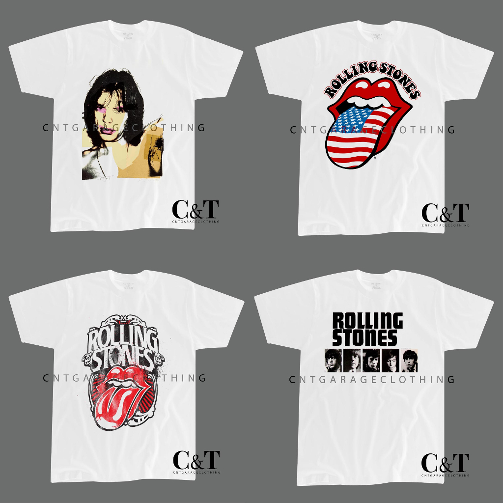 KAOS MICK JAGGER THE ROLL*ING STON**ES | SHIRT SHIRTS TSHIRT DISTRO VINTAGE