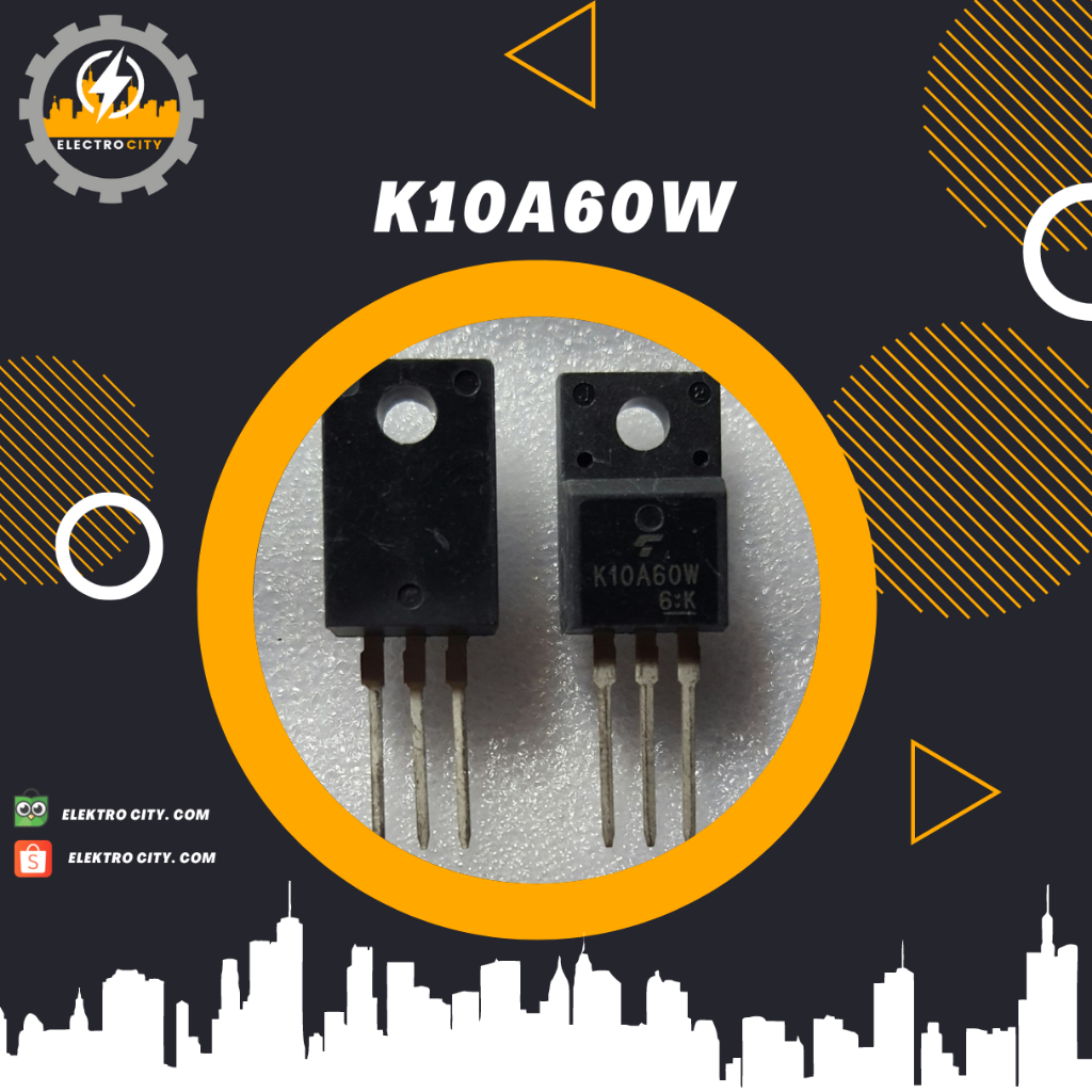 Original K10A60W TK10A60W 600V 9.7A TO-220F