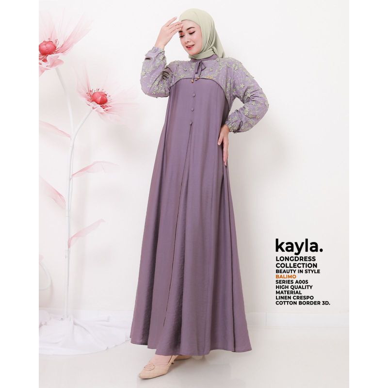 Gamis Dress  Wanita Kayla Dress by Balimo