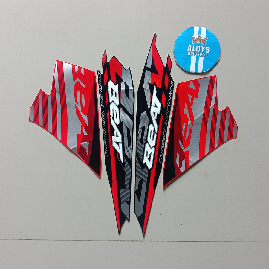 stiker motor honda beat fi cbs 2021