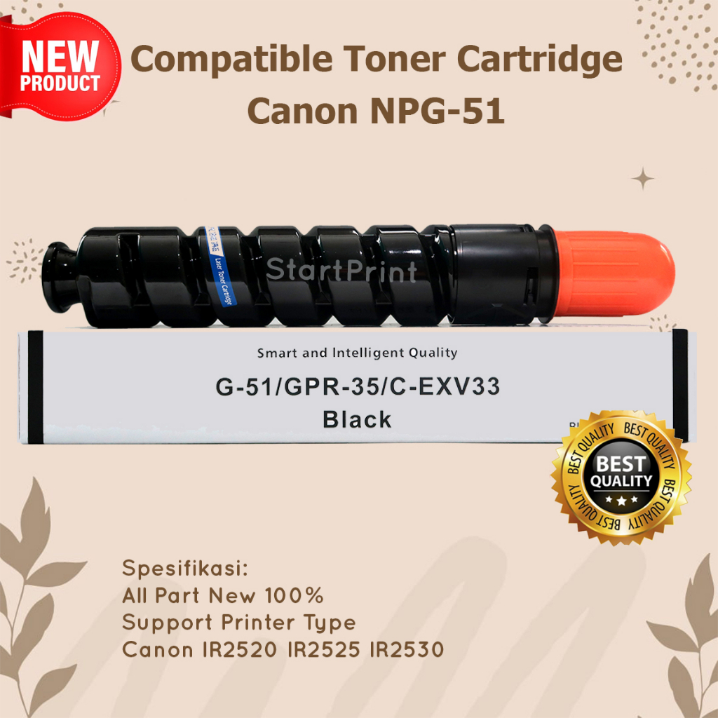 Compatible Toner Cartridge Canon NPG-51 / NPG51 IR2520 IR2525 IR2530