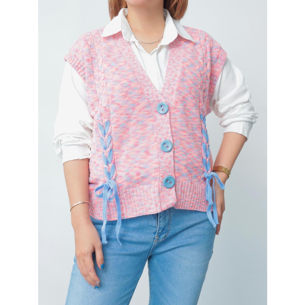 Kemeja Vest Rompi Knit - 2301.02.048