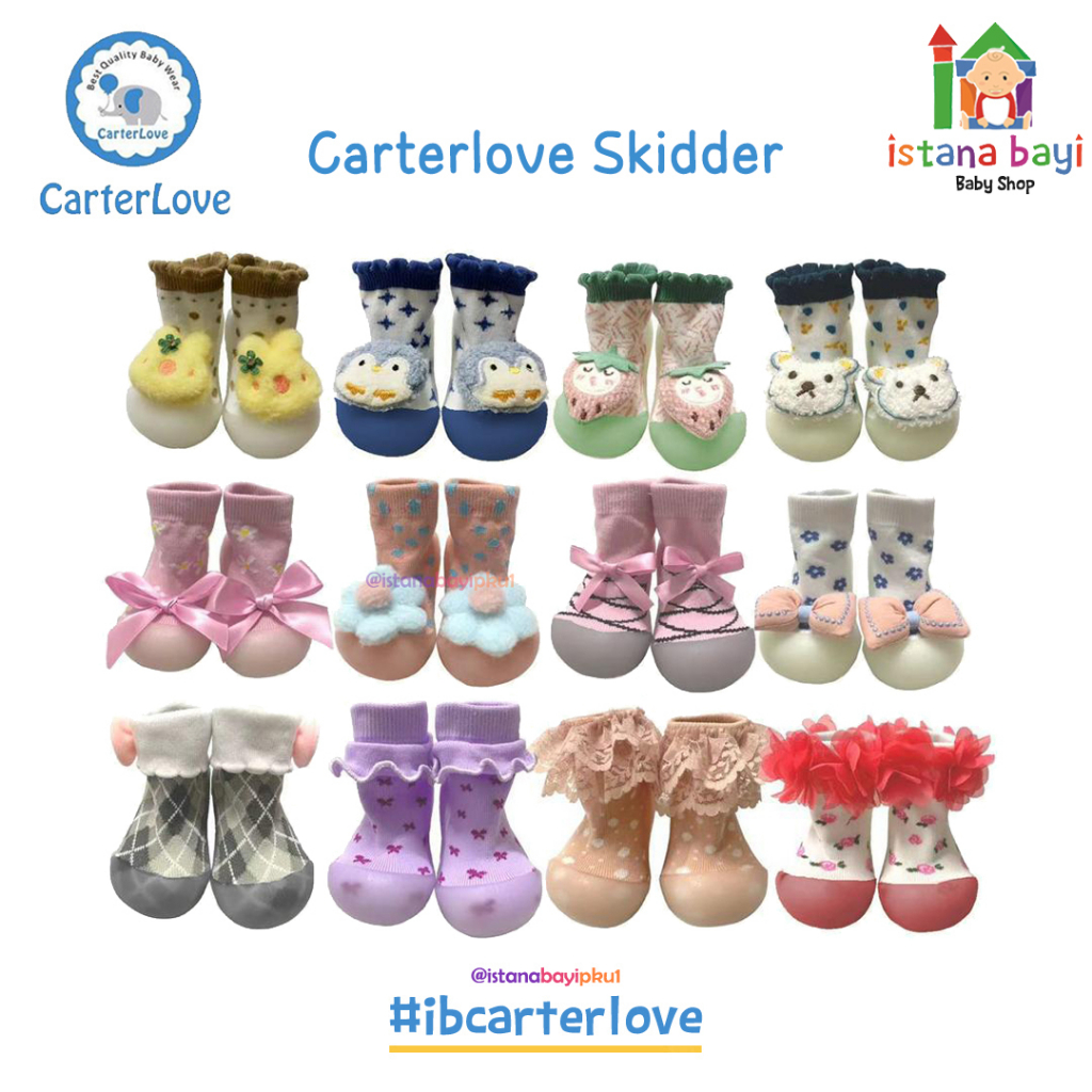 Carterlove New Skidder  3D Doll Mudpie  / Sepatu Bayi