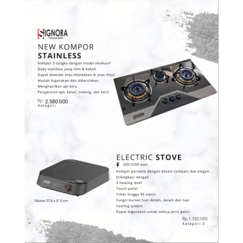 KOMPOR SIGNORA