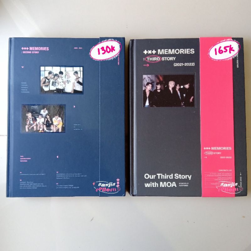 PHOTOBOOK 2ND & 3RD MEMORIES TXT