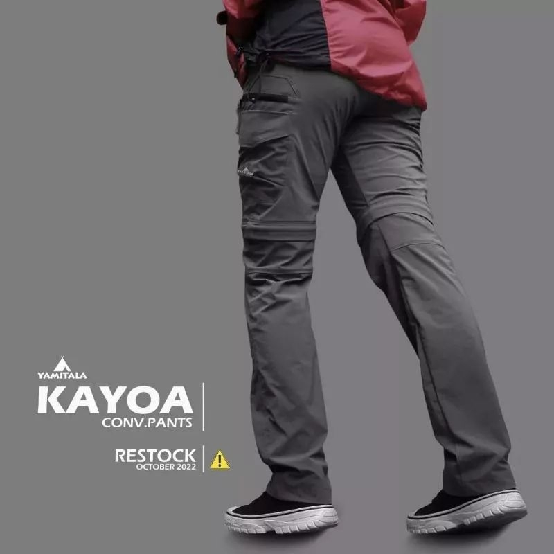 Celana Sambung Yamitala Kayoa Convertible Pants