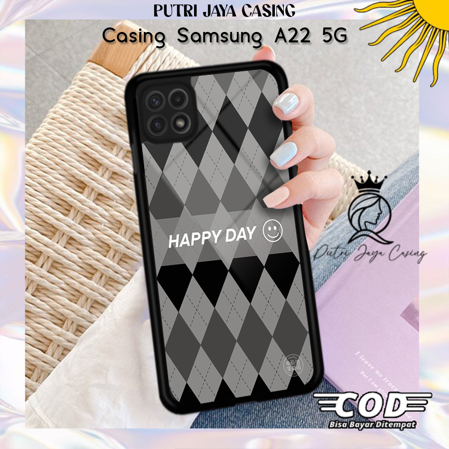 Case Hp Samsung A22 5G Casing Samsung A22 5G Motif 04CUTE Casing Terbaru Case Karakter Lucu Casing L