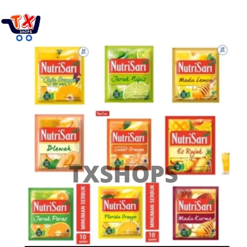 

Nutrisari Renceng ( 11 gram x 10 sachets )