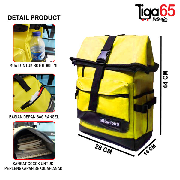 365 TAS RANSEL/Backpack/Tas Punggung/Ransel Sekolah/Ransel Remaja/Bag Ransel H02