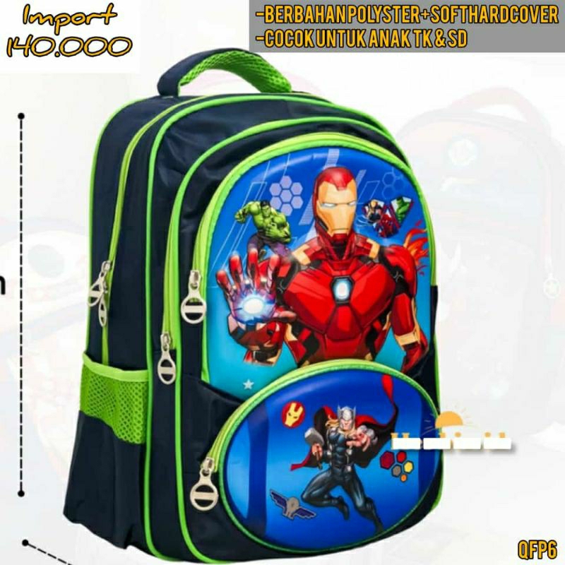 ￼Tas Sekolah Anak cowok Tas Ransel Sekolah cowok Import Tas Sekolah Cowok SD SMP SMA Tas Ransel Seko