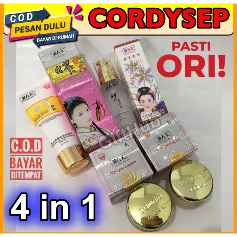 YU CHUN MEI Cordyceps Whitening Paket Lengkap