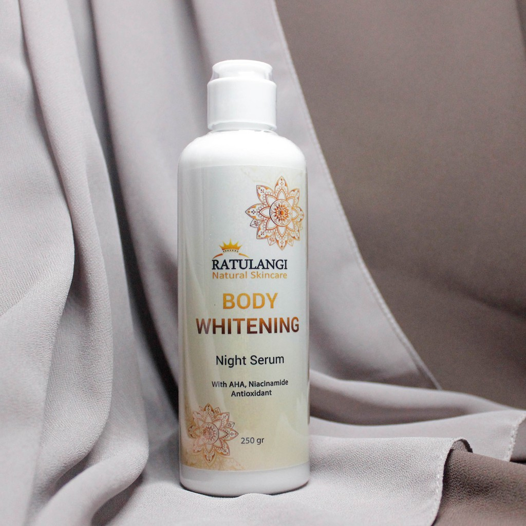Ratulangi Natural Skincare Body Whitening Night Serum