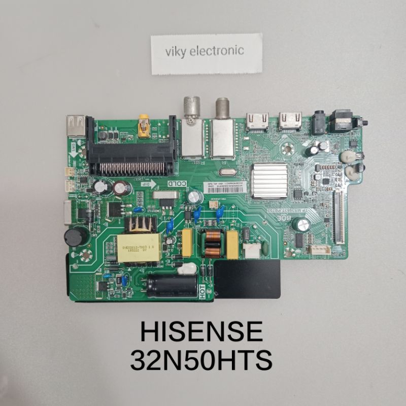 mainboard tv HISENSE 32N50HTS mb mobo modul mesin tv led HISENSE 32N50HTS