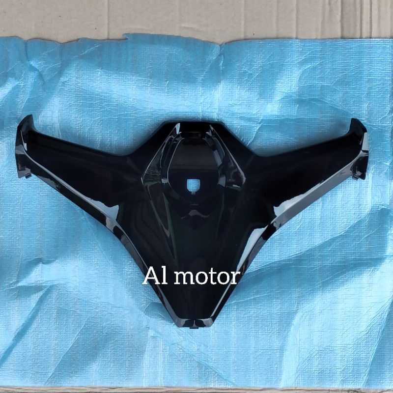 Cover laci rack laci new honda vario 125 150 led hitam mengkilap original