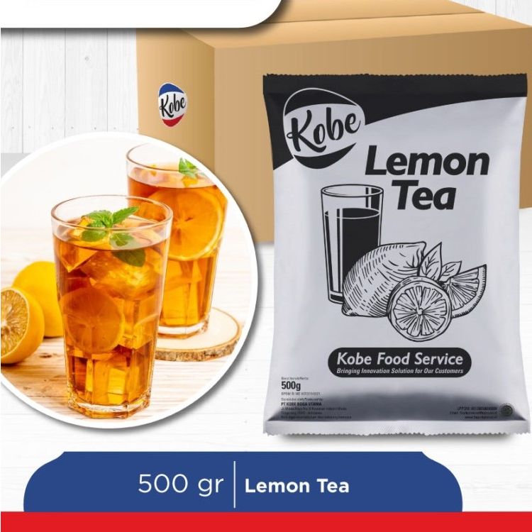 Lemon Tea 500gr Bubuk Lemon Tea Powder Kobe Lemon Tea Powder