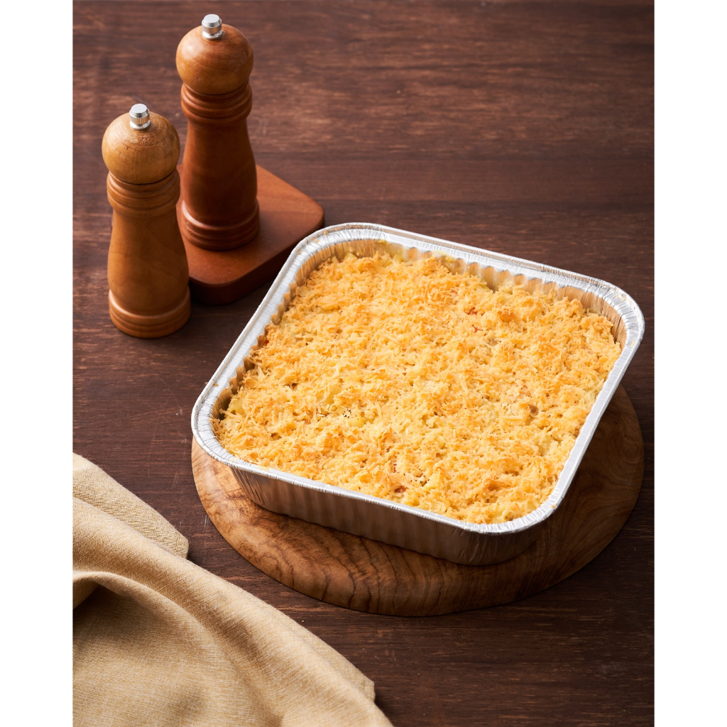 

Smoked Chicken Macaroni Schotel / Macaroni Panggang (Family Box)