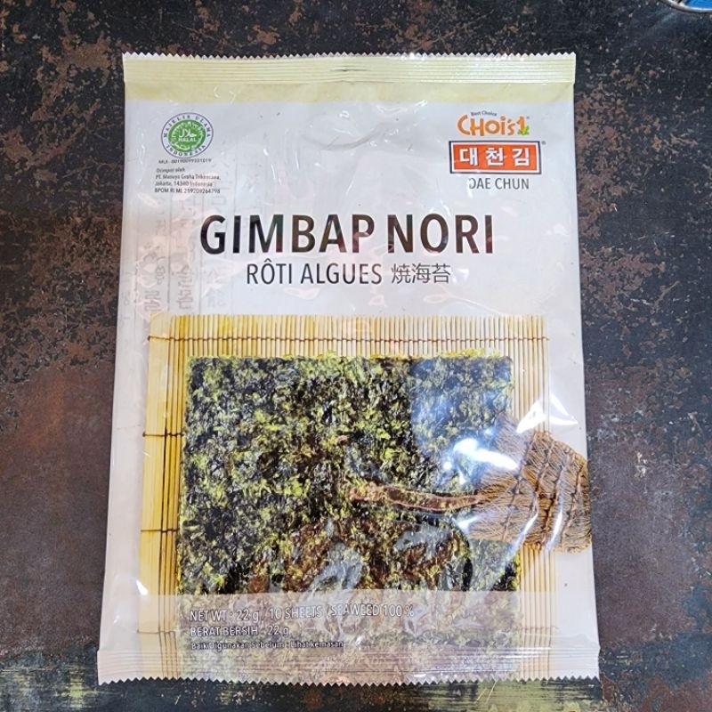

Dae Chun Nori Seaweed Shushi Gimbap Nori Cichai Rumput Laut Sushi