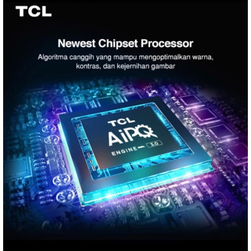 SMART GOOGLE TV TCL 55 inch a50 55A50 4K UHD MEMC AIPQ