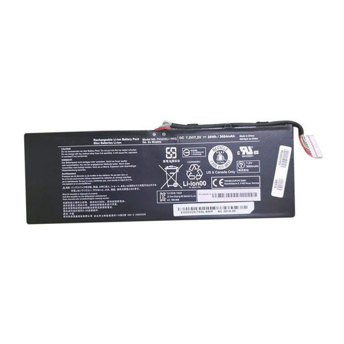 BATERAI TOSHIBA RADIUS 11 L15W-B1302 PA5209 BLACK