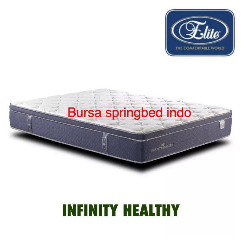 elite infinity healthy 120 x 200 kasur spring bed